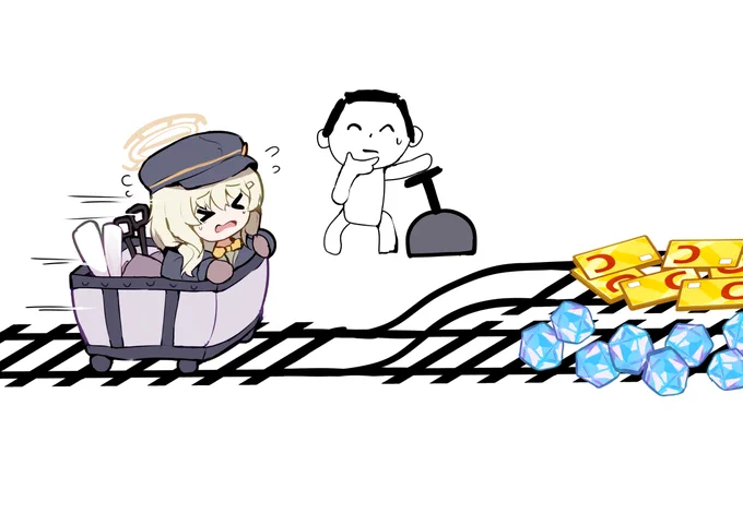 アオバでトロッコ問題 