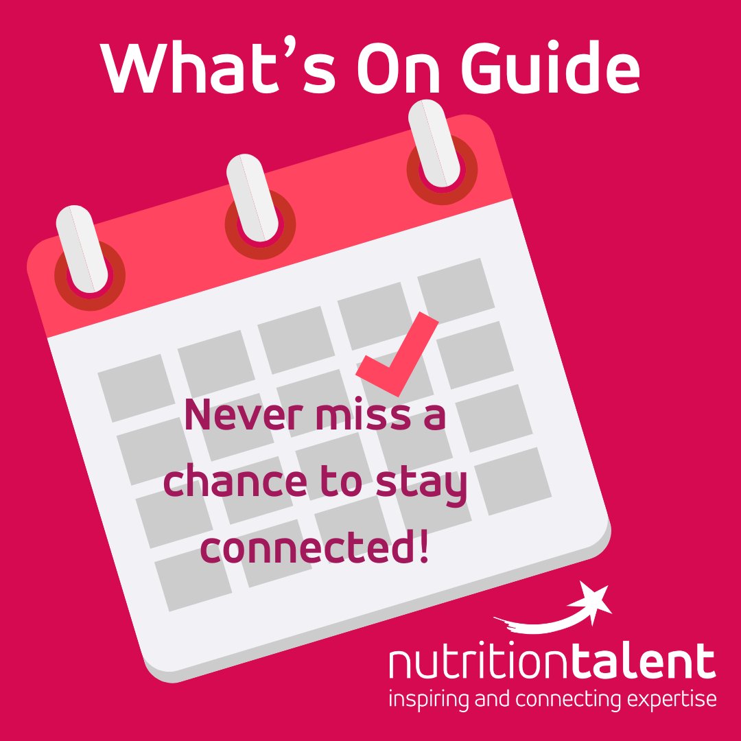 Nutrition Talent (@nutritiontalent) on Twitter photo Stay connected - see our What's On Guide for #professionaldevelopment opportunities.
nutritiontalent.com/nutrition-what…
Organising an event you would like us to include? Email info@nutritiontalent.com
#Nutrition #Health #CPD #Conferences #TrainingCourses #Events #Networking Stay connected - see our What's On Guide for #professionaldevelopment opportunities.
nutritiontalent.com/nutrition-what…
Organising an event you would like us to include? Email info@nutritiontalent.com
#Nutrition #Health #CPD #Conferences #TrainingCourses #Events #Networking
