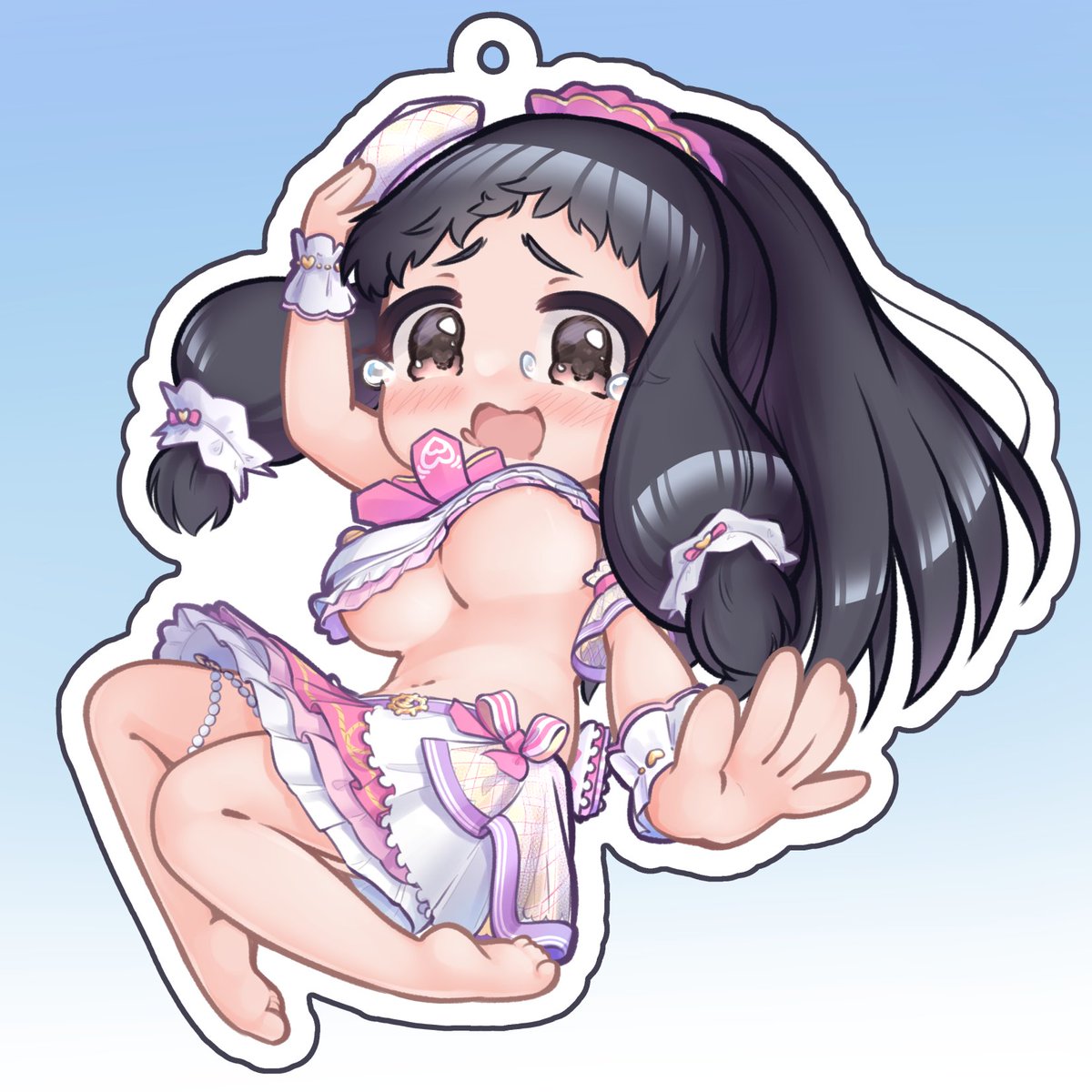 moruru_2's tweet image. SDキーホルダーくるみです
お山の下の麓の方が見たかったのでぶら下がってもらいました

#大沼くるみ