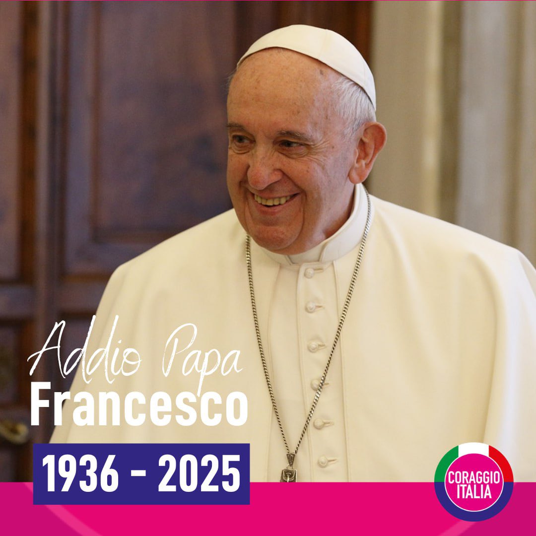 #21aprile Addio a Papa Francesco.