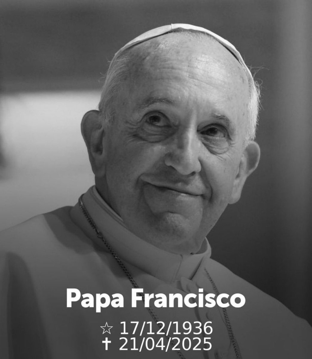 JulianPericoJr's tweet photo. “No le teman al futuro, atrévanse a soñar”. Esa frase del Papa Francisco  @Pontifex_es me marcó en su visita a #Colombia y su diálogo con la juventud. 

Hoy, en el día de su partida, me quedo con su fe en la esperanza, en los jóvenes y en la humanidad. Que descanse en paz un alma que inspiró al mundo.

#PapaFrancisco
