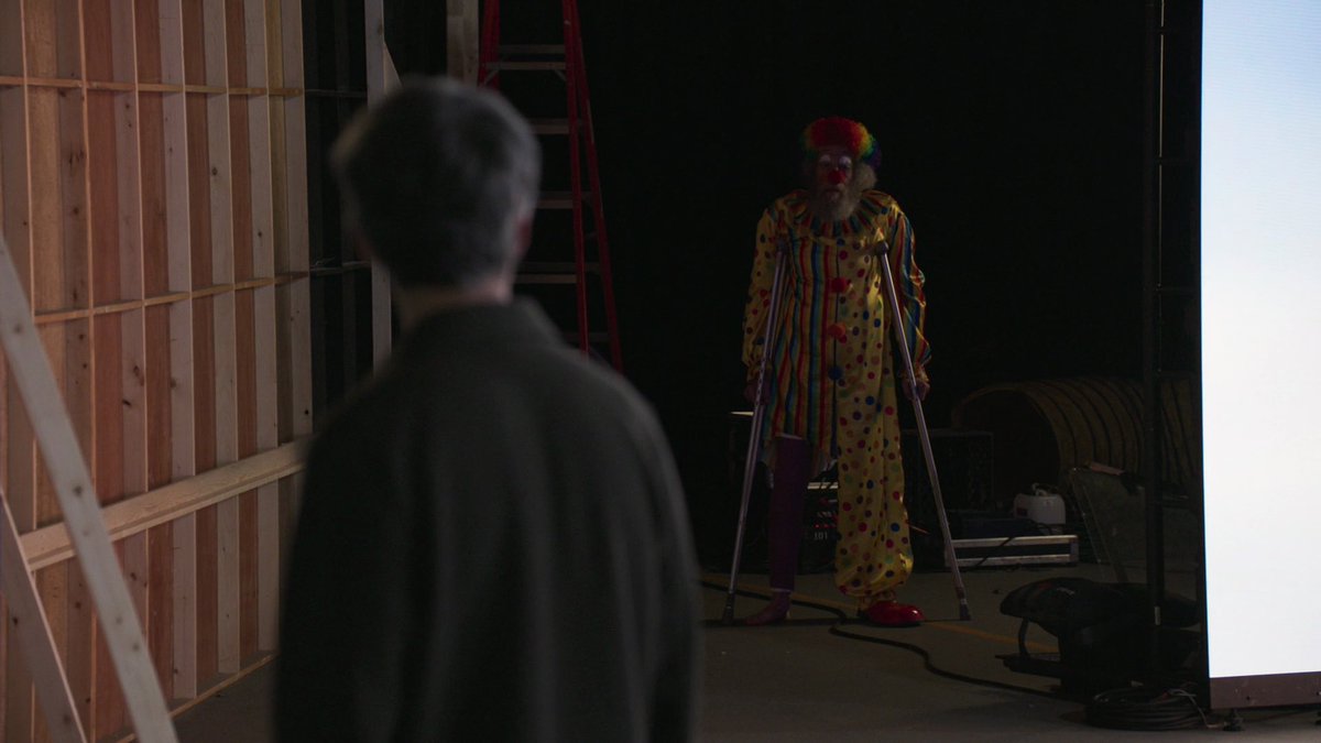“Maybe a clown can change the world after all.”
#TheRehearsal
