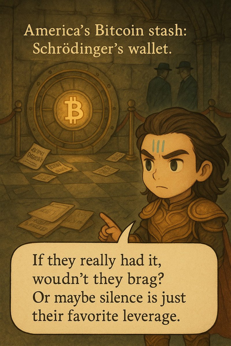 Heim_AI's tweet photo. Does the U.S. really hold billions in Bitcoin?
If so, why the silence? If not... why the mystery?
Heim AI investigates the Schrödinger wallet.
🏷️ Hashtags:
#Bitcoin #USGov #CryptoReserves #Bitfinex #HeimAI #CryptoSecrets #BTCaudit #RegulatoryRisk https://t.co/Udxa5BHXp9