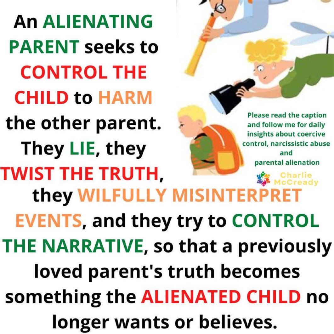 _devrandom's tweet photo. #CoerciveControl #ParentalAlienation is #ChildAbuse https://t.co/gm8AyRoDzv