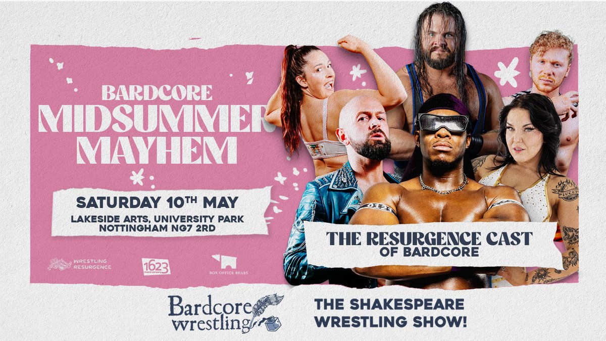 Resurgence (@w_resurgence) on Twitter photo Dereiss performing Shakespeare?
Chevs reciting the bard?
In under three weeks, the Resurgence Cast takes to the stage for a show like no other!
Tonight, see who from <a href="/1623theatre/">1623 theatre company</a> will be joining them!
🏟️<a href="/LakesideArts/">Lakeside Arts</a>, Nottingham
🎟️bit.ly/BardcoreTickets Dereiss performing Shakespeare?
Chevs reciting the bard?
In under three weeks, the Resurgence Cast takes to the stage for a show like no other!
Tonight, see who from <a href="/1623theatre/">1623 theatre company</a> will be joining them!
🏟️<a href="/LakesideArts/">Lakeside Arts</a>, Nottingham
🎟️bit.ly/BardcoreTickets
