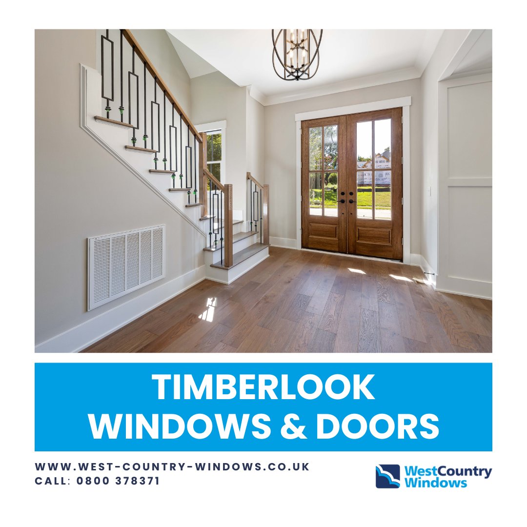 WCountryWindows's tweet photo. Transform your property with Timberlook Windows & Doors!
Enjoy the charm of real wood with the durability of uPVC. Cost-effective, low-maintenance, and customisable to suit any style. Visit West Country Windows today!
https://t.co/b0hPi6TOAd
#Timberlook #WindowsAndDoors https://t.co/OwaPrwmLRl