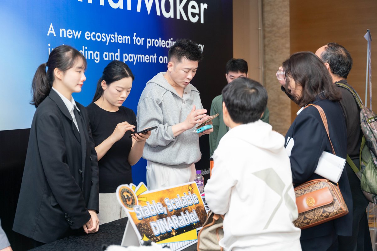 Axia Protocol (@axia_protocol) on Twitter photo Deep thanks to the <a href="/DinarMakerFound/">DinarMaker</a> team for hosting and shaping the conversation at #ConnectHK 2025. ๐ง ๐
As a privacy-first stablecoin protocol built on Aleo, Dinar is more than a product โ itโs an architecture for verifiable, trustless finance. From zero-knowledge minting to Deep thanks to the <a href="/DinarMakerFound/">DinarMaker</a> team for hosting and shaping the conversation at #ConnectHK 2025. ๐ง ๐
As a privacy-first stablecoin protocol built on Aleo, Dinar is more than a product โ itโs an architecture for verifiable, trustless finance. From zero-knowledge minting to