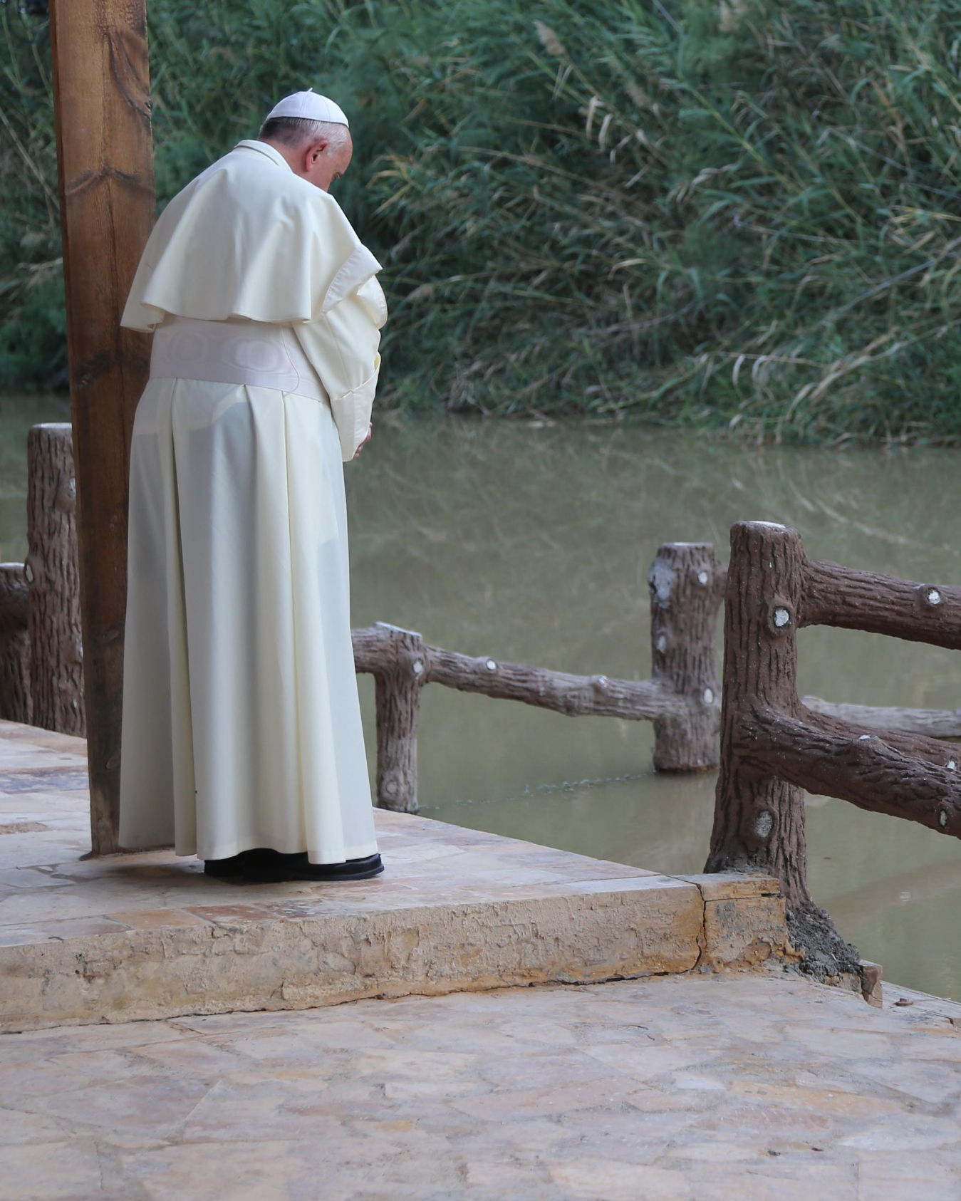 صورة نشرها ملك الأردن للبابا فرنسيس عبر منصة 