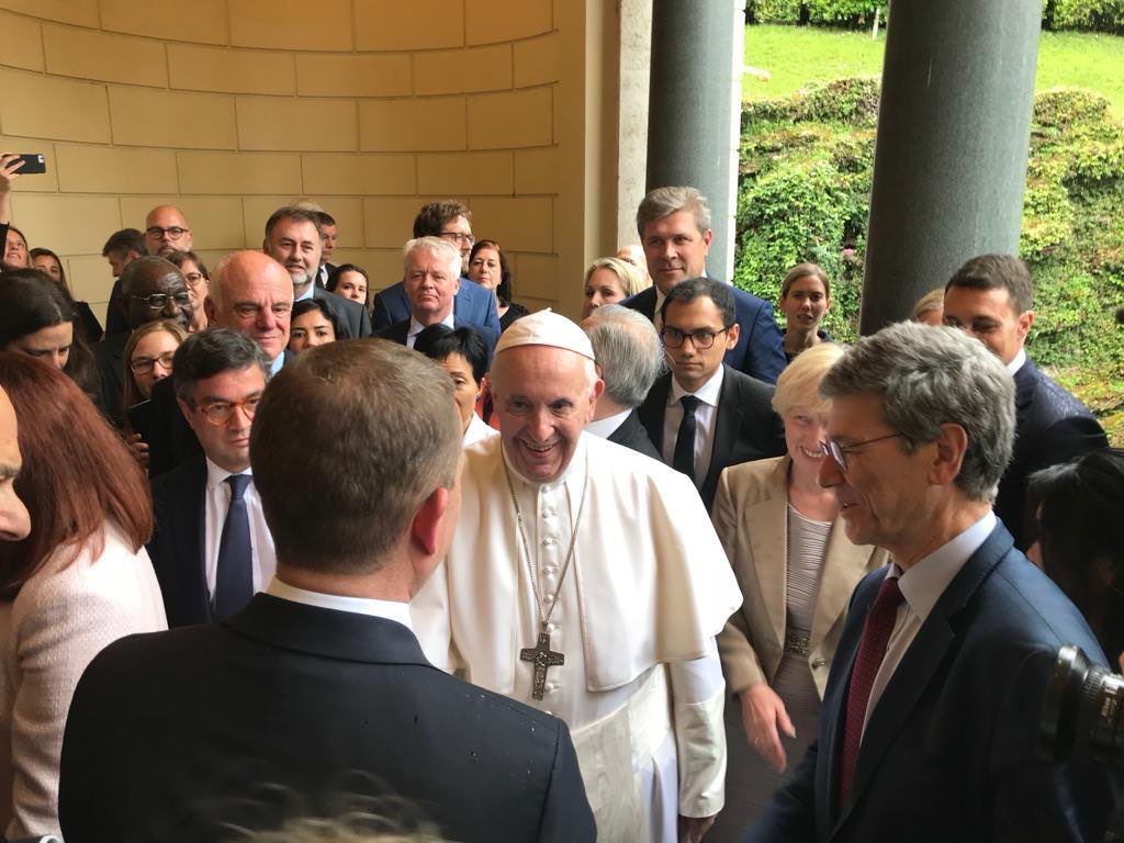 I am saddened by the passing of His Holiness Pope Francis.

I had the honor of meeting Pope Francis in 2019, with other founding members of the Coalition of Finance Ministers for Climate Action.

I send my condolences to the Holy See and all Catholics in the world.