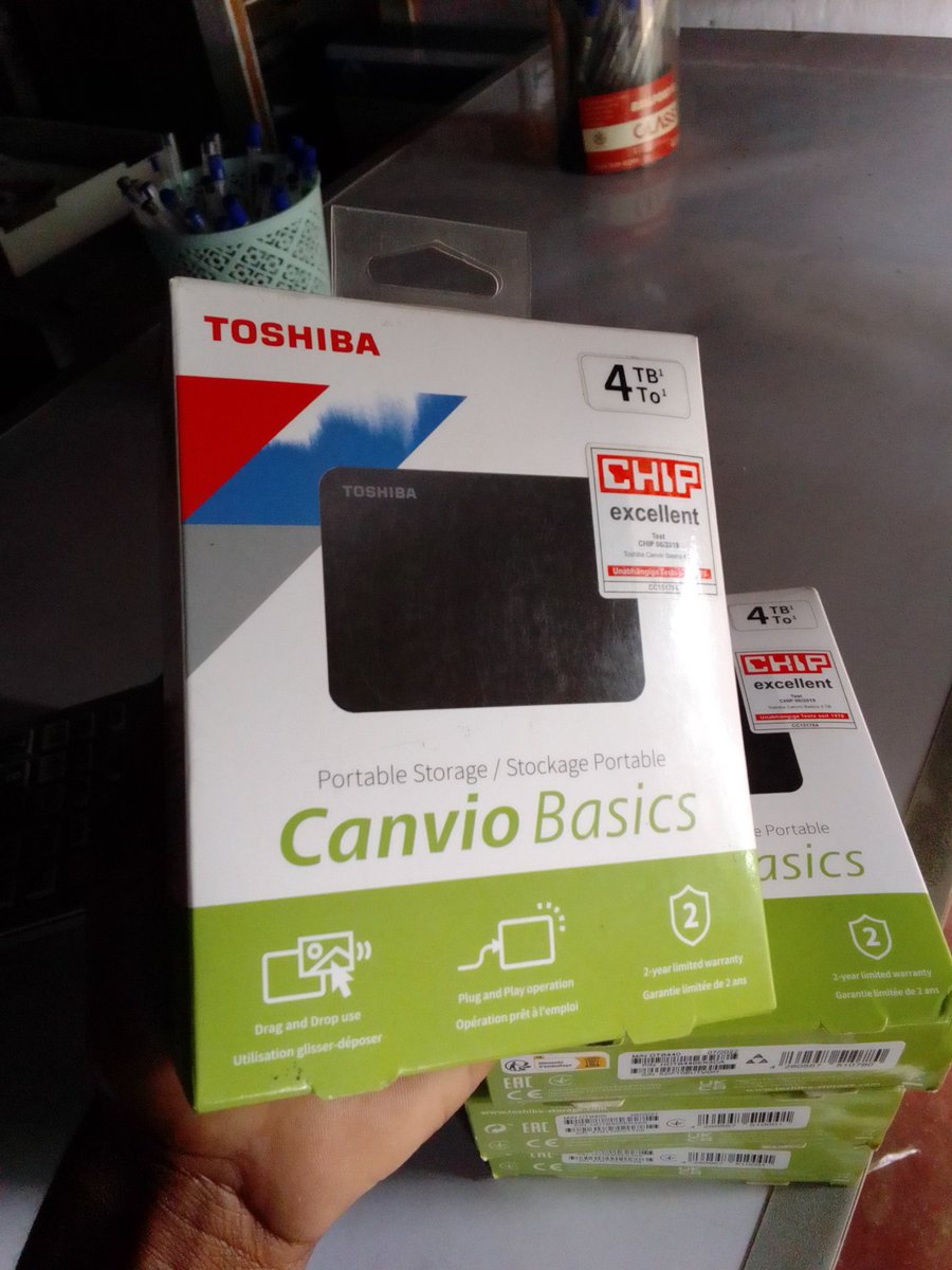 DNDKUNJE's tweet photo. ZABWINO IZI ZATENGENI PA MTENGO WABHO
MA EXTERNAL HARD DRIVE A TOSHIBA ORIGINAL 
PRICE LIST: EXTERNAL HARD 4TB (MWK250,000) 
                      : EXTERNAL HARD 500GB (MWK85,000)
DISCOUNT ILIPONSO 
NUMBER IYI: 0999895473 https://t.co/e6BuyXv1oq