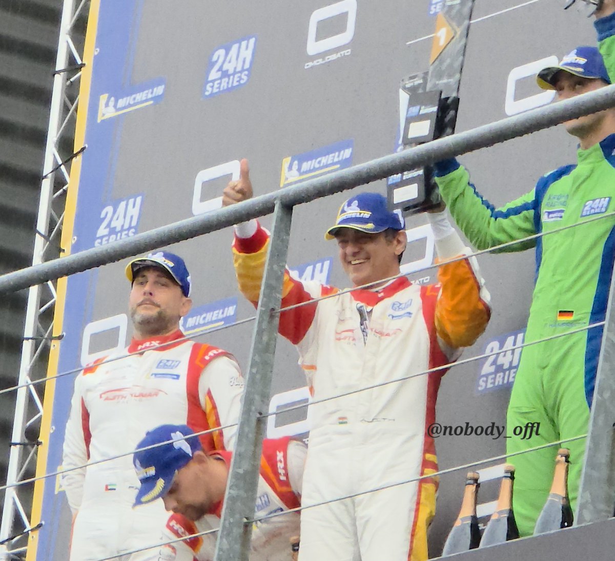 AjithFrance's tweet photo. Encore un exploit pour l’AK racing team ! En atteignant la 2ème place pour la première fois dans la série des 24h. Sachant que l’équipe a été créé il y a moins d’1 an et c'est déjà leurs 3ème podium ! 🏆🏁

#GoodBadUgly #AjithKumarRacing #24HSeries https://t.co/AaXdDRQM3u