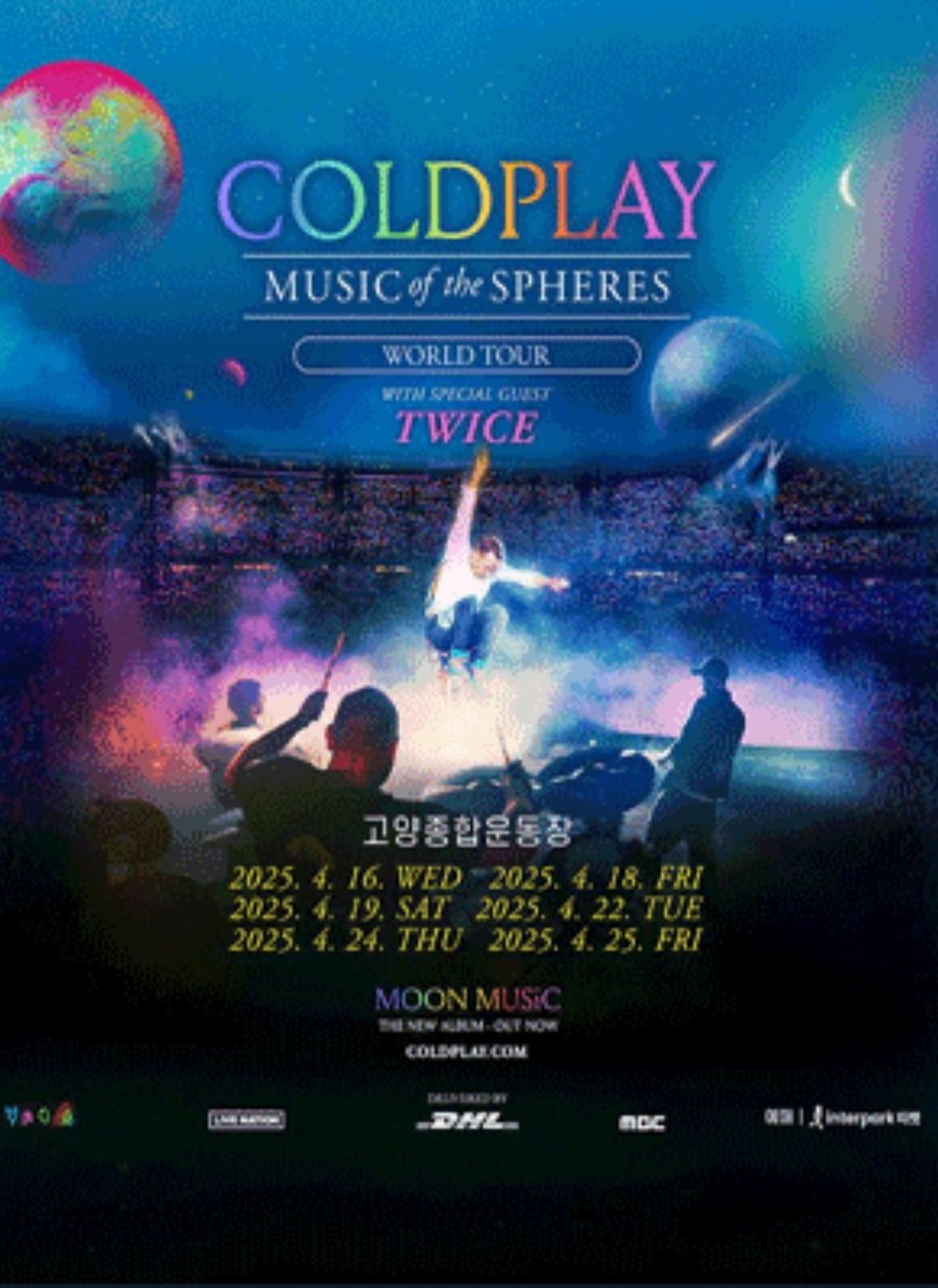 콜드플레이 22일 티켓양도 합니다.
시야방해석 2층 입니다.