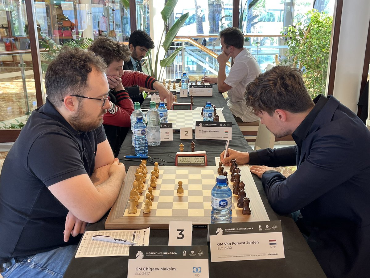 Turismo Illes Balears (@turismebalears) on Twitter photo IV Open Chess Menorca ♟️
<a href="/ChessMenorca/">Chess Menorca</a>
22 - 27 abril 2025 📆
ℹ️ Más de 35.000€ en premios y en formación.
openchessmenorca.com ➕ IV Open Chess Menorca ♟️
<a href="/ChessMenorca/">Chess Menorca</a>
22 - 27 abril 2025 📆
ℹ️ Más de 35.000€ en premios y en formación.
openchessmenorca.com ➕