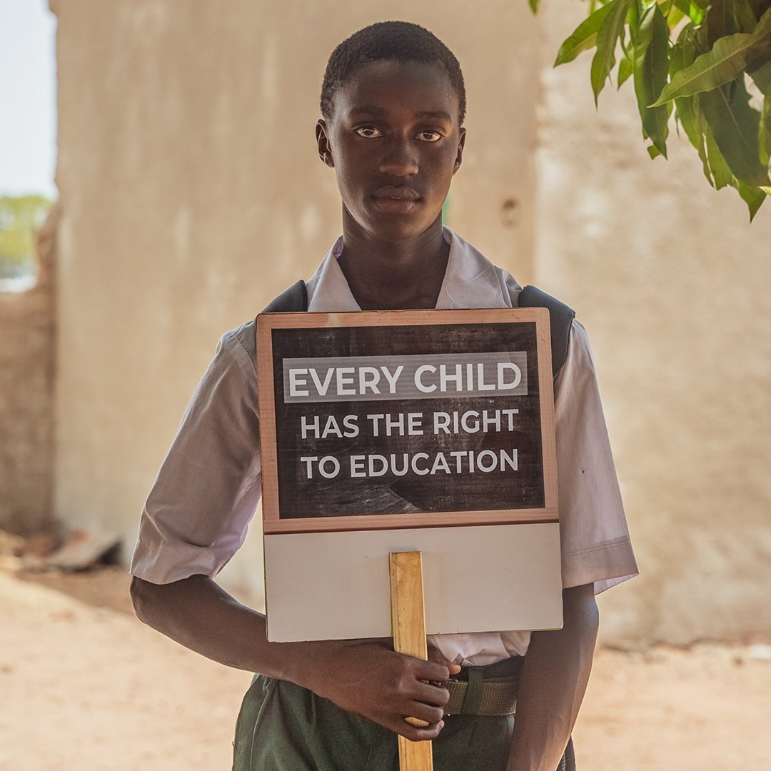 EAA_Foundation's tweet image. Every child has the right to education.
No exceptions!
#EducationForAll