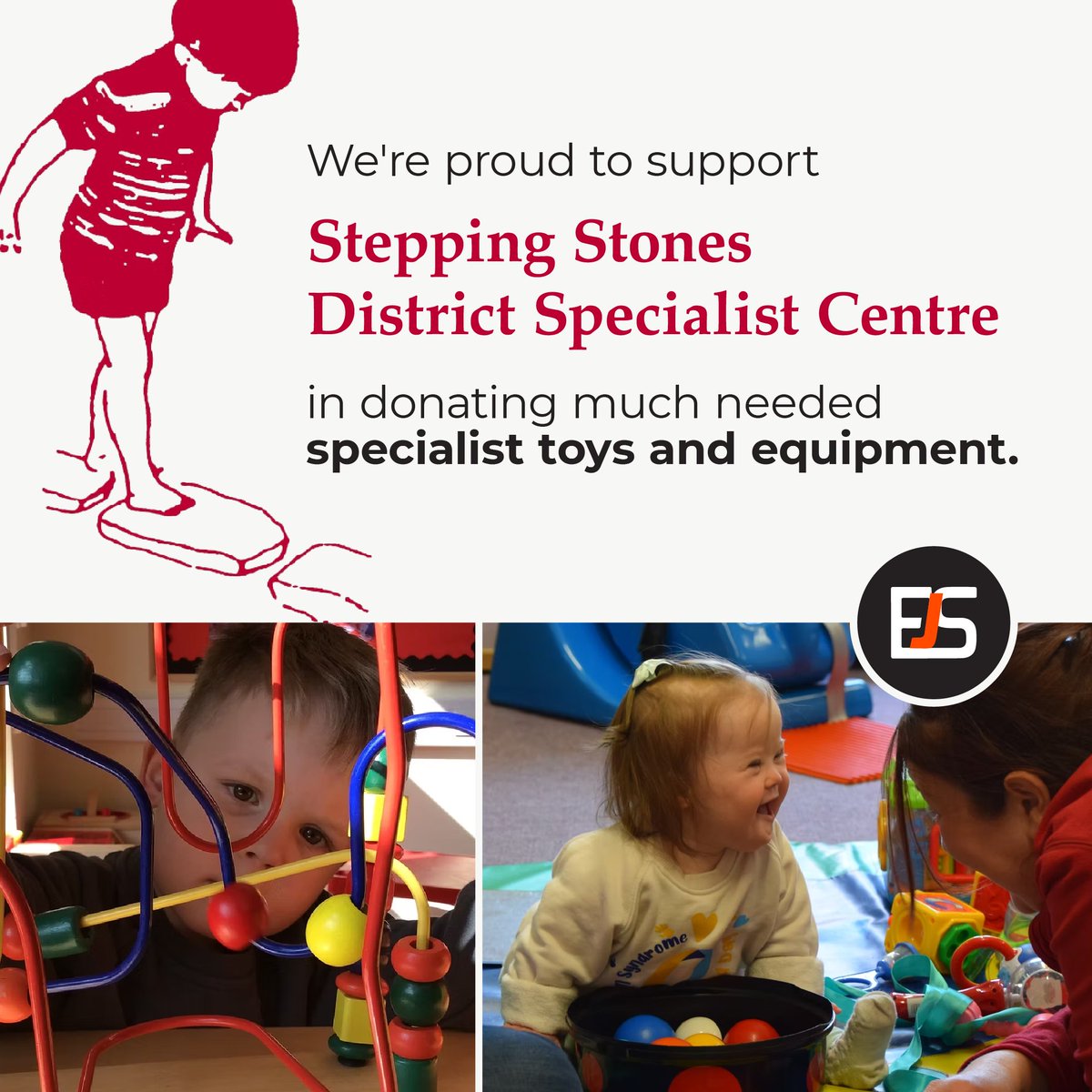 We're proud to support Stepping Stones Trowbridge, a local charity doing incredible work with children who have special educational needs.

At EJ Shanley, we believe in giving back to the communities we serve, and partnering with Stepping Stones is one way we can help make a  ...