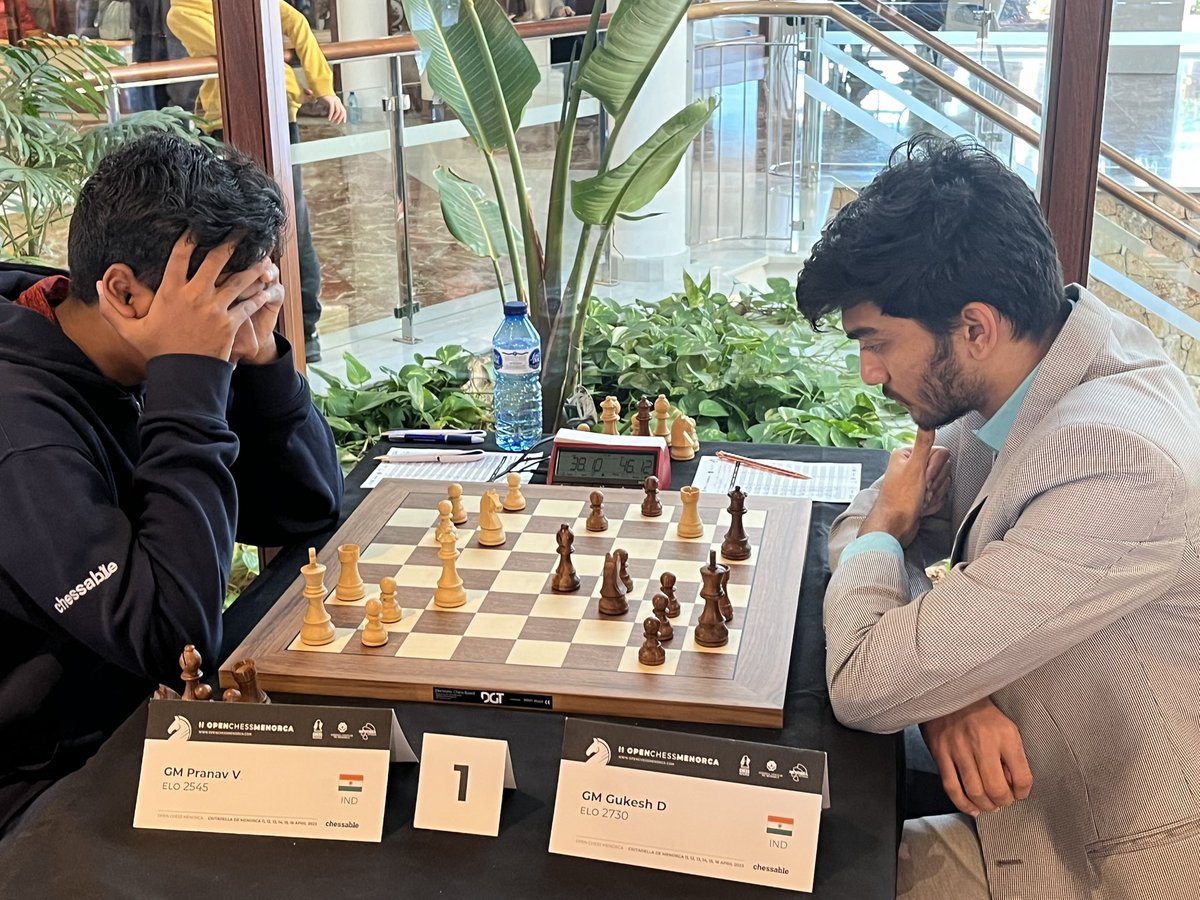 Baleares Tourisme (@ibtourisme) on Twitter photo IV Open Chess Minorque ♟️
<a href="/ChessMenorca/">Chess Menorca</a>
22 - 27 avril 2025 📆
ℹ️ Plus de 35 000 € en prix et en formation.
openchessmenorca.com ➕ IV Open Chess Minorque ♟️
<a href="/ChessMenorca/">Chess Menorca</a>
22 - 27 avril 2025 📆
ℹ️ Plus de 35 000 € en prix et en formation.
openchessmenorca.com ➕