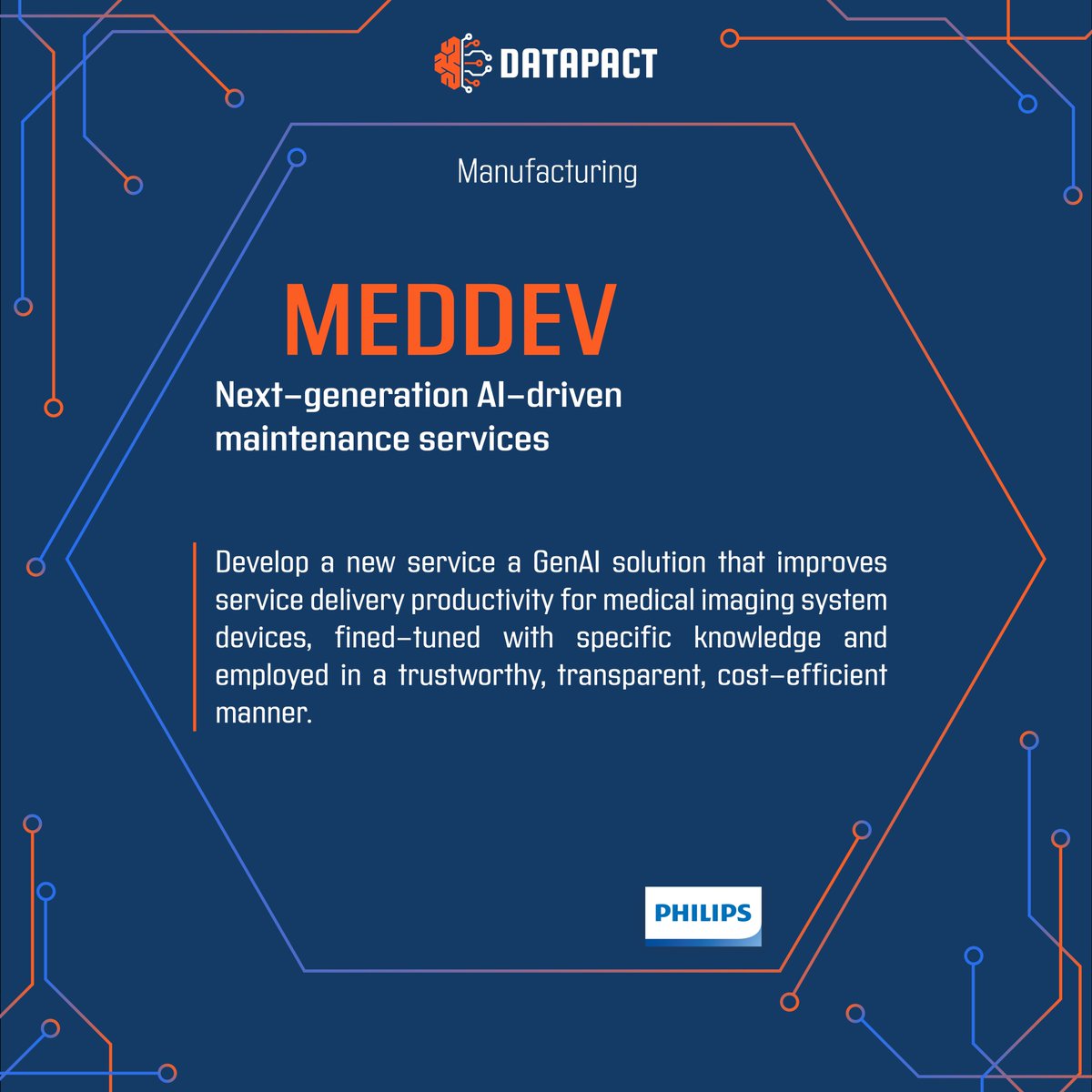 DATAPACT (@datapactproject) on Twitter photo Introducing 𝗠𝗘𝗗𝗗𝗘𝗩 – the DATAPACT project's cutting-edge Use Case in the Manufacturing sector, with a focus on medical imaging systems, developed by <a href="/PhilipsHealth/">Philips Healthcare</a>! ⚙️
Want a deeper look? 🔍 Explore the full scope of the project: datapact.eu Introducing 𝗠𝗘𝗗𝗗𝗘𝗩 – the DATAPACT project's cutting-edge Use Case in the Manufacturing sector, with a focus on medical imaging systems, developed by <a href="/PhilipsHealth/">Philips Healthcare</a>! ⚙️
Want a deeper look? 🔍 Explore the full scope of the project: datapact.eu