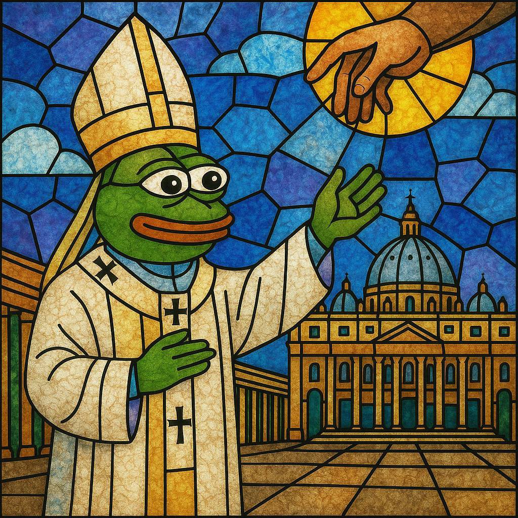 may the pope gib in peace. 

$gib