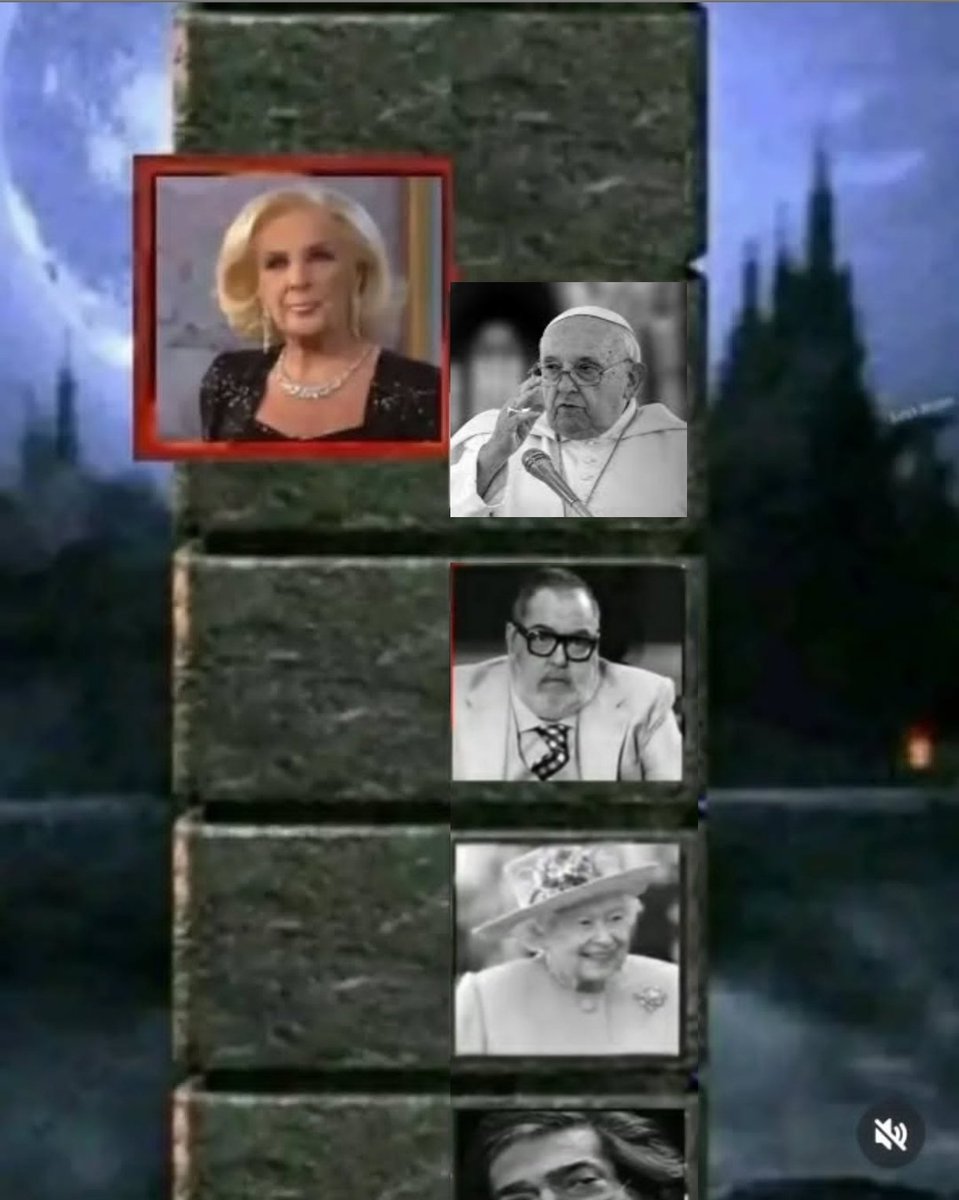 #URGENTE 
Mirtha Legrand ya le ganó al papa Francisco.