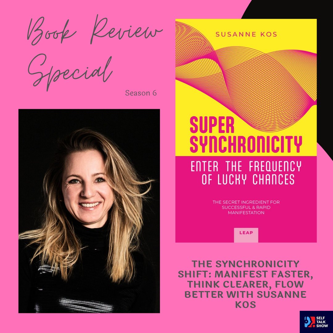 SelfTalkShow's tweet photo. What if coincidences were actually clues?
On SELF TALK SHOW, I review Super Synchronicity by Susanne Kos—a book that turns manifestation into a mindset shift.
Rewire your beliefs &amp; tune into lucky chances.
Listen: https://t.co/FuWYTRgiS1
#SelfTalkShow #SuperSynchronicity https://t.co/Rd2kbzbGTk