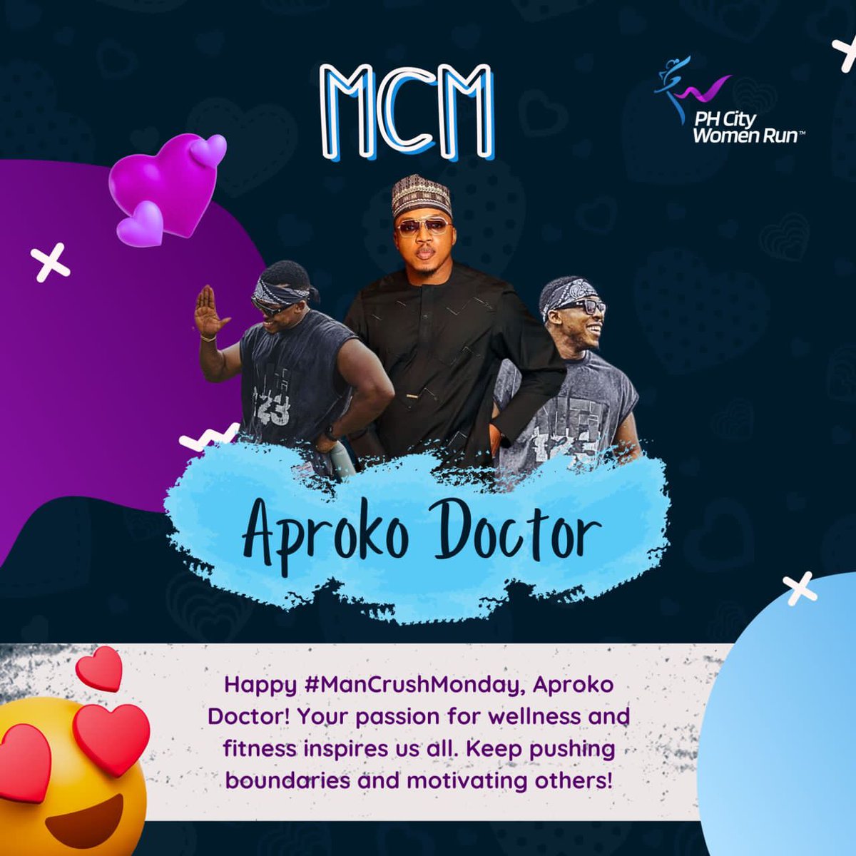 Happy #MCM to <a href="/aproko_doctor/">Dr. Chinonso Egemba</a>! We're crushing on his dedication to wellness &amp; fitness, inspiring a healthier community! Rapids Sports and Entertainment celebrate your passion &amp; commitment. 
#AprokoDoctor #MCM #RapidsSportsandEntertainment #Wellness #Fitness