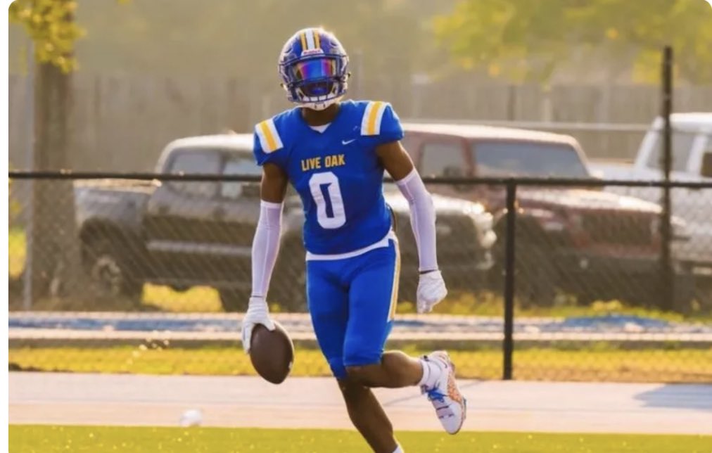 Miss-Lou Recruits (@shedrickmckenz2) on Twitter photo 📈Calvin Ursin — 6-foot-2, 200 WR/ATH — Live Oak (2028) <a href="/UrsinCalvin/">Calvin "Deuce" Ursin</a>
LSU also extended its first in-state offer for the 2028 class. The Tigers become a game-changer in the already-impressive early recruitment of the promising young Live Oak pass-catcher and all-around athlete, 📈Calvin Ursin — 6-foot-2, 200 WR/ATH — Live Oak (2028) <a href="/UrsinCalvin/">Calvin "Deuce" Ursin</a>
LSU also extended its first in-state offer for the 2028 class. The Tigers become a game-changer in the already-impressive early recruitment of the promising young Live Oak pass-catcher and all-around athlete,