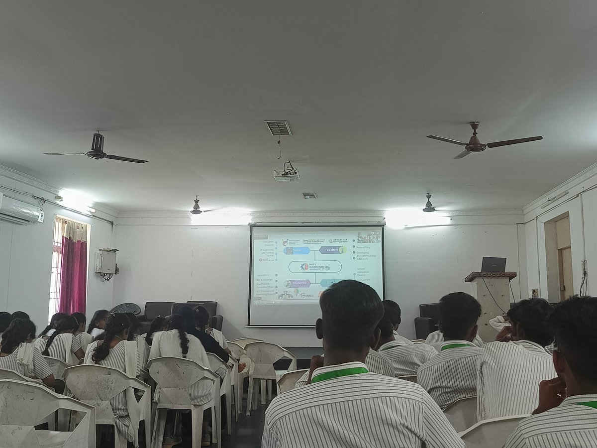 ascet49495's tweet photo. As per the directives of MIC, AICTE, Government of India, a live telecast session has been organized for the first-year students of Audisankara College of Engineering &amp; Technology, Gudur, on 21st April 2025, in celebration of World Intellectual Property Day. https://t.co/xCXeO94yEz