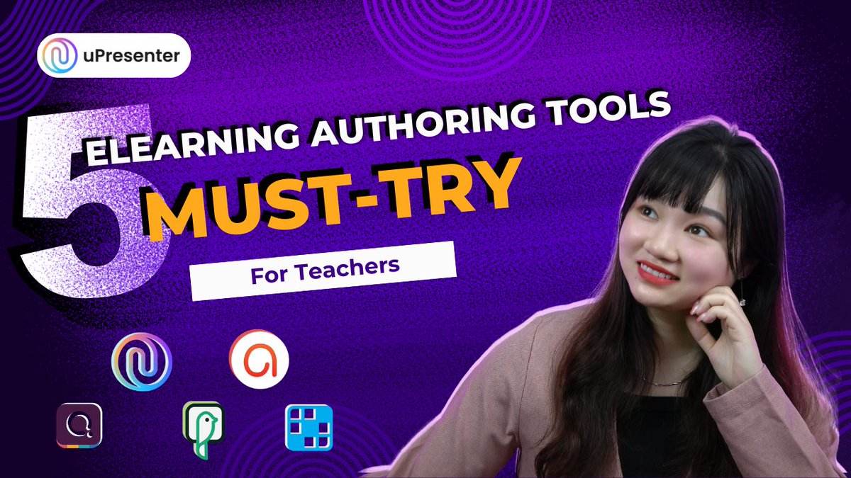upresenter's tweet photo. ❤️We’ve curated a list of 5 must-try eLearning authoring tools trusted by thousands of educators and training professionals worldwide. https://t.co/BgsZjYYFOf #elearning #AI #EducationForAll #teacherstudent #teacher #YouTube #activepresenter #upresenter https://t.co/Qk42a3gkJw
