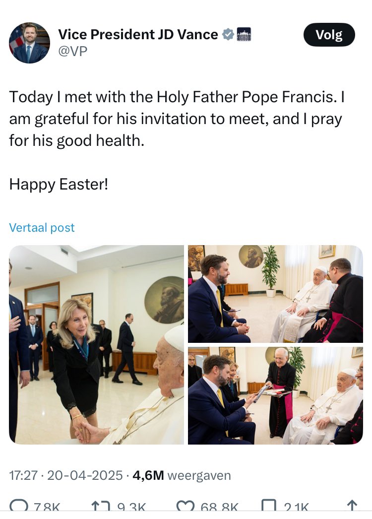 This didn’t age well… 🙈

<a href="/VP/">Vice President JD Vance</a>
#Vance
#Pope
#RestInPeace #Pope 🙏🏻