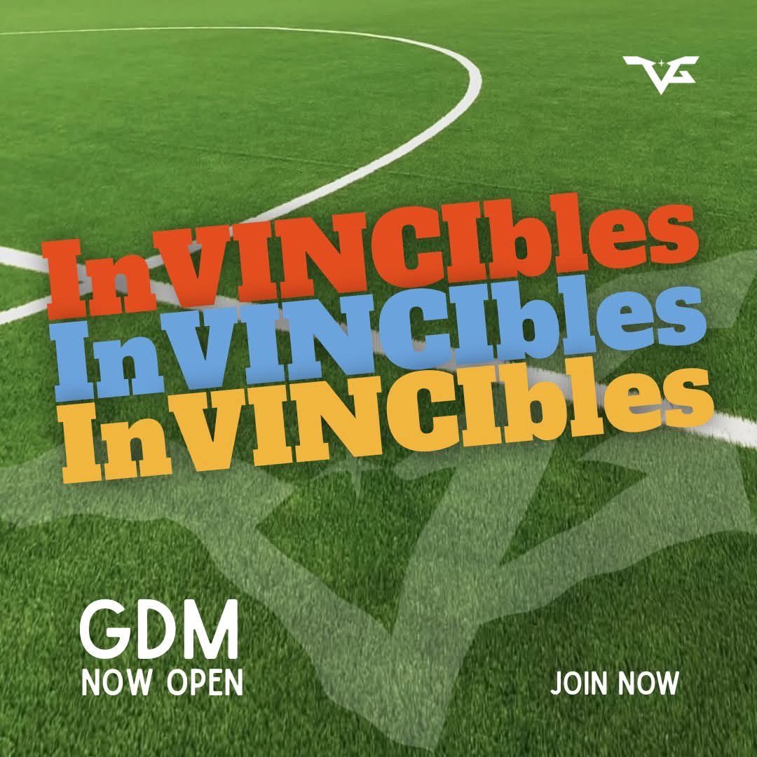 [💙] inVINCIbles GDM: Open

A new era is about to begin ⭐️🌱

Score the latest updates on all things Vinci and more. Join our newest GDM by replying your username below 🥅

#VINCI #빈치 
#HORI7ON #호라이즌 
<a href="/HORI7ONofficial/">HORI7ONofficial</a> <a href="/HORI7ON_twt/">HORI7ON member</a>