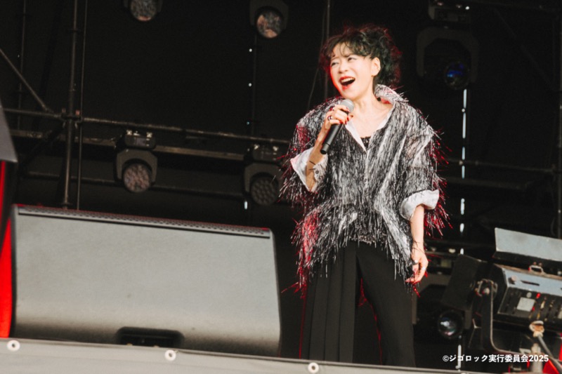 ライブレポート】中森明菜、＜ジゴロック2025＞で人生初の野外フェス