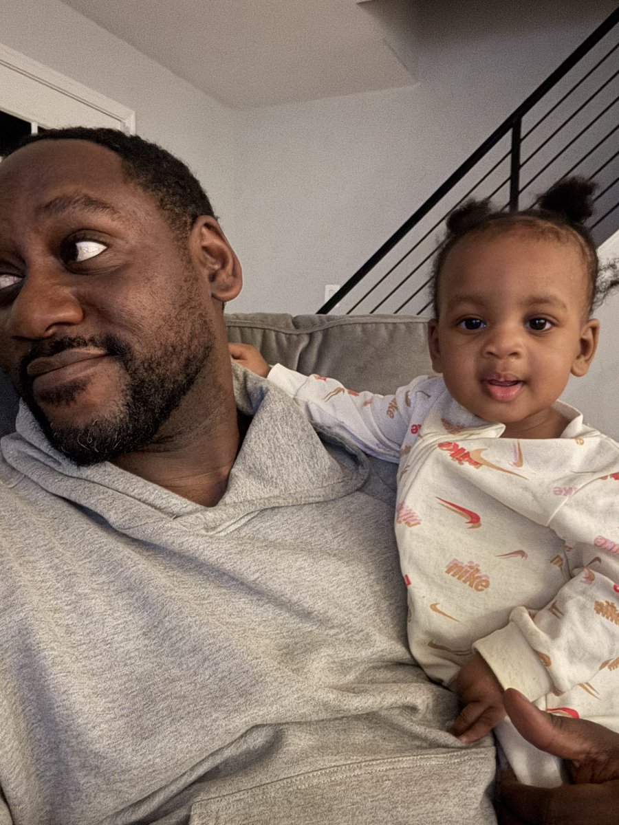 My babygirl is getting SO BIG….10 months  in these girl dad streets! lol #thankGodshelooklikehermomma 🤣