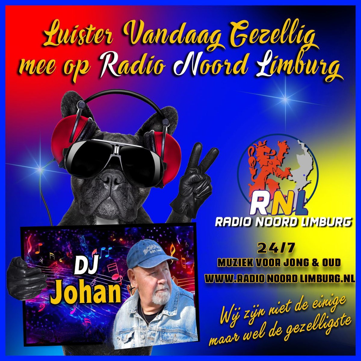 Goedemiddag
Van uit het hartje  Tilburg
Gaan we straks  weer starten met de Piraten Expres
Piraten hits –De Kneiters van toen
Van 13:00-16:00 uur
Voor een groet of verzoek
radionoordlimburg.nl