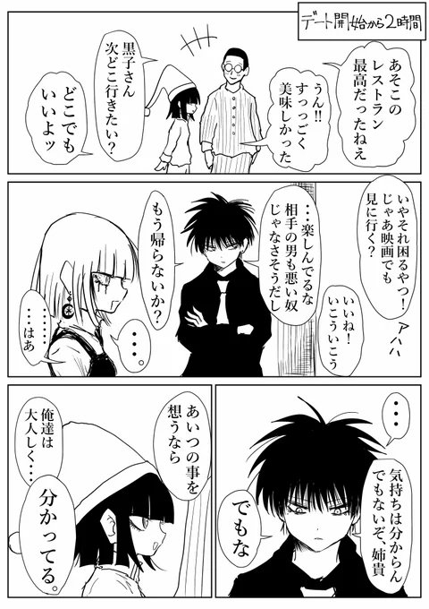 黒子ちゃん。人生初のデート編 その3 
