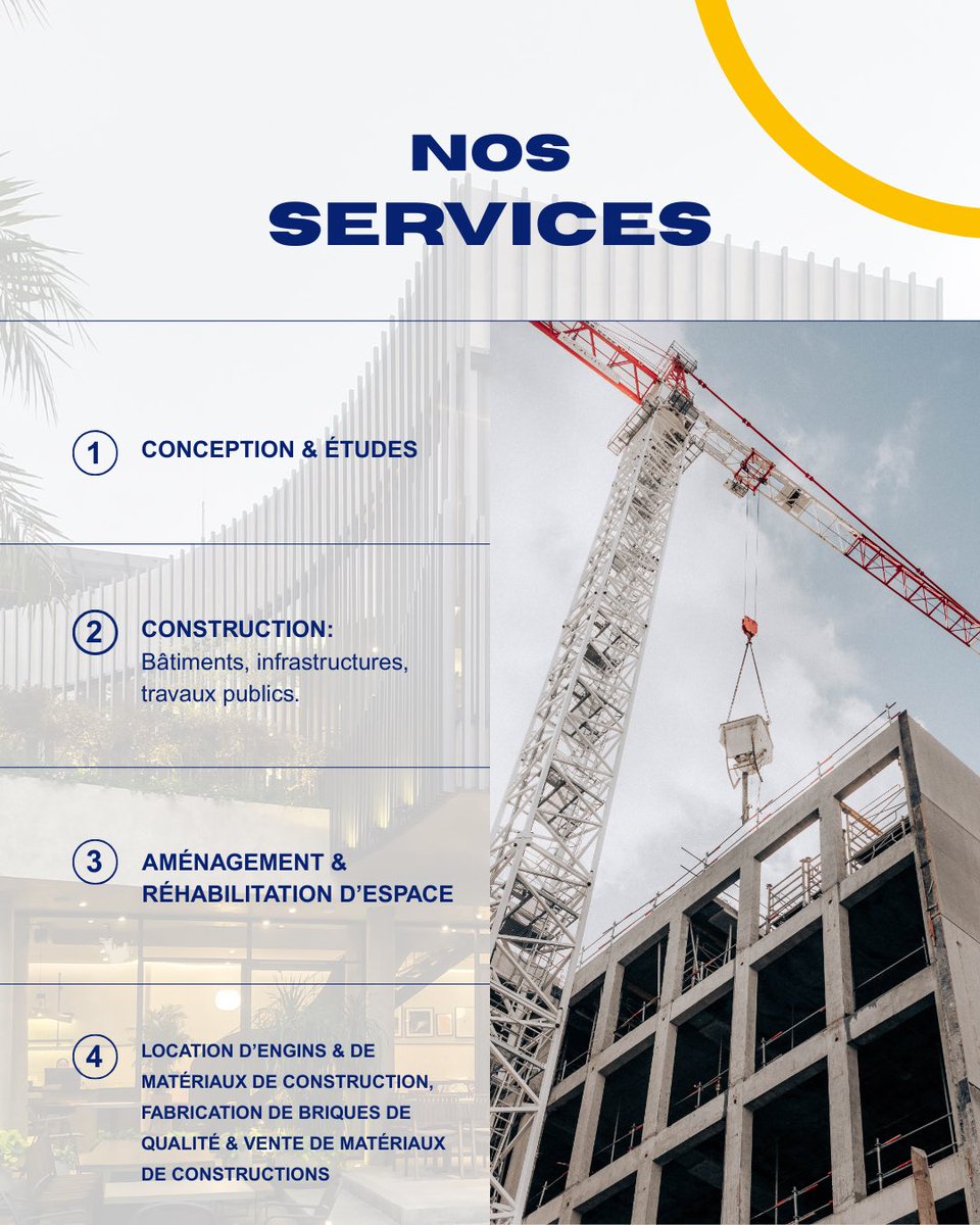 ConstructionVM's tweet photo. Bienvenue chez VM Global Construction !
Suivez nos plateformes pour découvrir notre univers, nos réalisations et notre passion pour l’excellence. https://t.co/Nite61C9L5