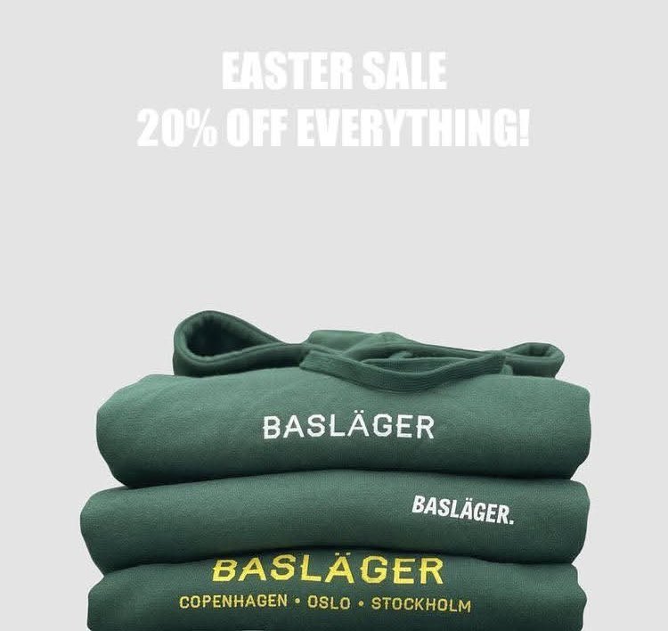 Last day to grab something and get 20% off across the site! 🎁

baslager.com