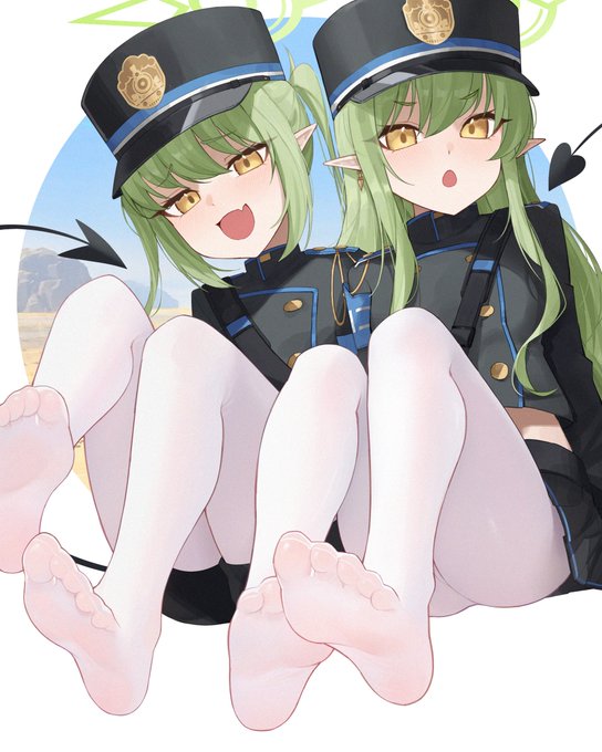 #ブルアカ #BlueArchive 

過去絵を修正して再掲
実装おめでとう💚💚 