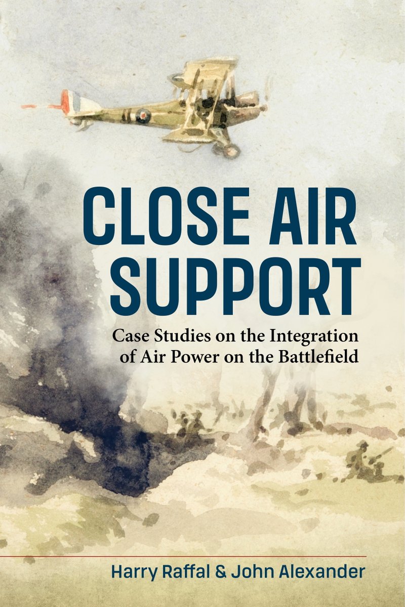 Twenty per cent discount today on Harry Raffal and my My Close Air Support: Case Studies on the Integration of Air Power on the Battlefield <a href="/Helionbooks/">Helion & Company Ltd</a>. Order here helion.co.uk/military-histo…