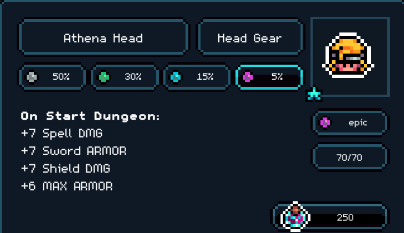 will be running a giveaway soon with <a href="/playgigaverse/">gigaverse | crypto RPG</a> for dis head piece, maybe i will even throw in her btm while im at it xD