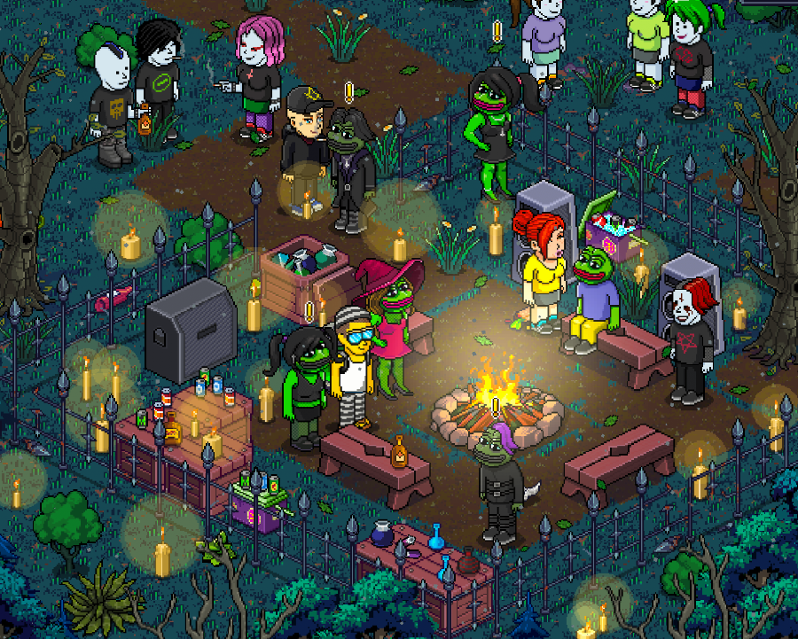based_das's tweet photo. 17/ Things I expect to see in the next round of updates:

1. NFT integration from #pepepaint
2. Trading of in-game items and NFTs
3. Ways to burn #pepecoin in game 
4. More buildings &amp; locations unlocked
5. Integration of mini game Golden tickets for rewards https://t.co/2whOY1IAcf
