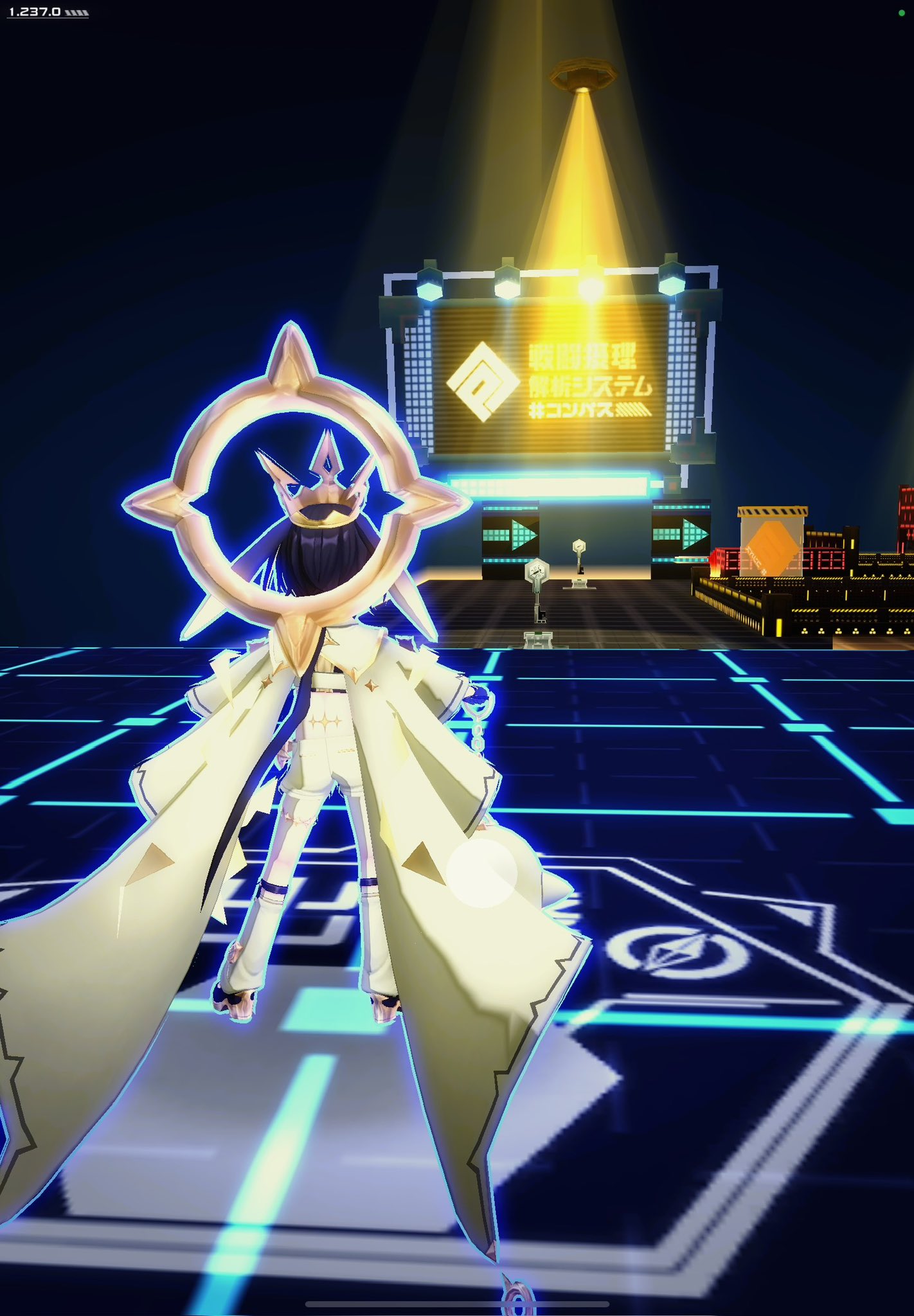 #コンパス 非売品缶バッジ コラプス コンパス 【戦闘摂理解析システム】非売品缶バッジ コラプス