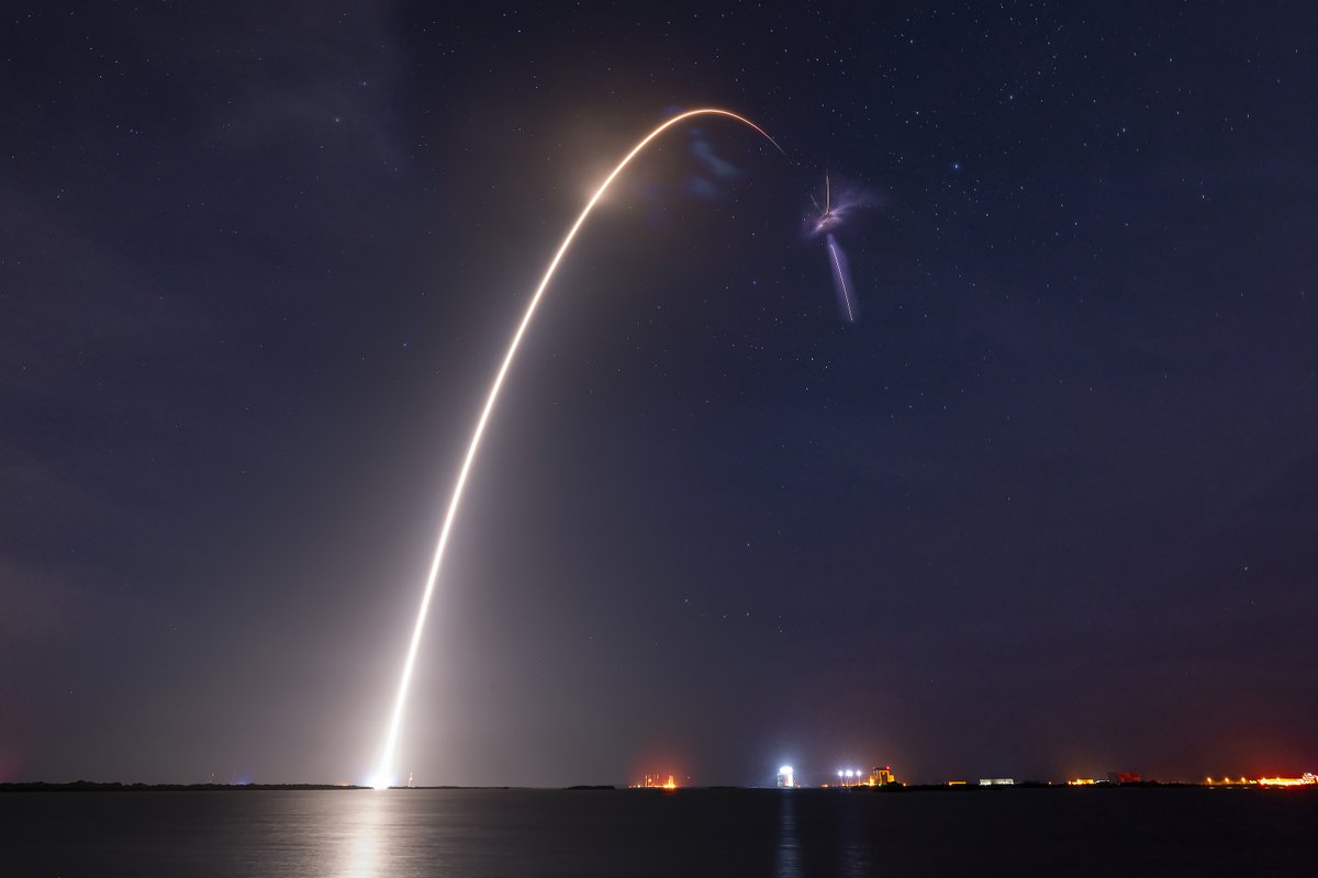 labs_kp's tweet photo. We have lift-off! 🚀 LeopardISS, our AI-powered data processing unit, is on its way to the International Space Station aboard the Dragon Cargo spacecraft launched by SpaceX’s Falcon 9. #LeopardISS #Falcon9
Photo source: @SpaceX https://t.co/3T3Ee5GjQH