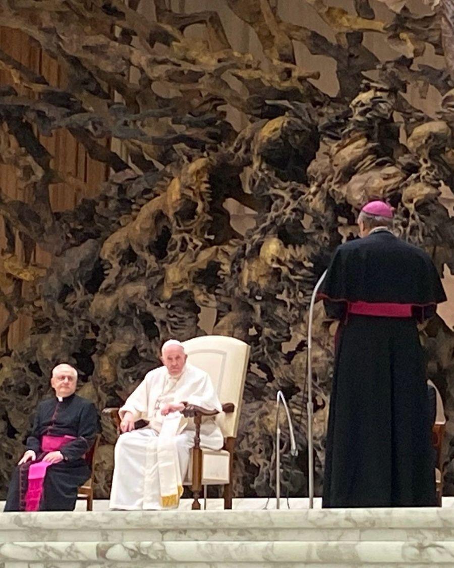 DiocesiAl's tweet photo. Papa Francesco è tornato alla Casa del Padre.

La Diocesi di Alessandria si unisce alla Chiesa universale nel dolore e nella preghiera per la morte del Santo Padre, uomo di fede, di coraggio e di misericordia.

Ecco il ricordo del nostro Vescovo, Monsignor Guido Gallese:

«L’i... https://t.co/xNFiJyMo5I