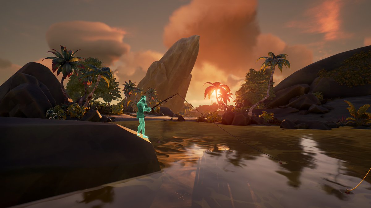 MrsLarissaSoT's tweet image. Time spent with friends is never wasted.
Theme: Heart-Stopping Horizons
#SoTShot
@SeaOfThieves