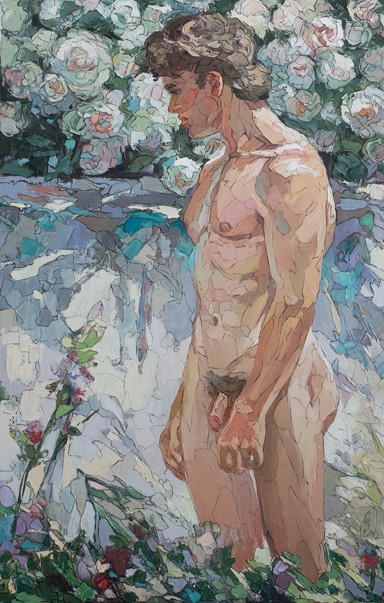 sovkov_art's tweet image. My new painting is available on my website blauetauben.com/painting-2/p/t…