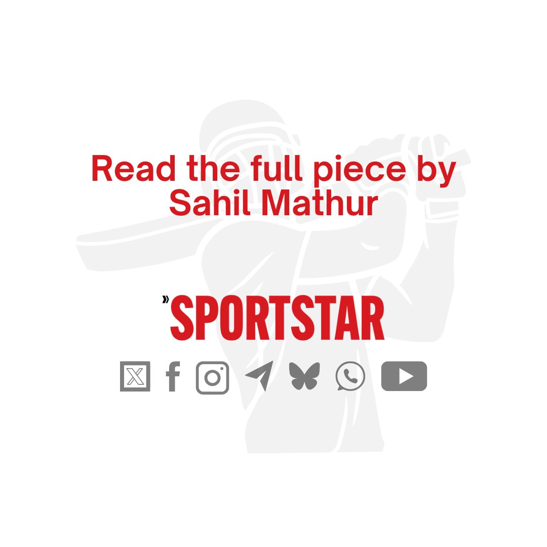 Sportstar (@sportstarweb) on Twitter photo With Digvesh Rathi becoming the latest entrant into a rare group of mystery spinners in IPL, <a href="/smat8415/">Sahil Mathur</a> explores why the craft is effective in T20s.
Read 👉 bit.ly/4jHwtHJ | #IPL2025 With Digvesh Rathi becoming the latest entrant into a rare group of mystery spinners in IPL, <a href="/smat8415/">Sahil Mathur</a> explores why the craft is effective in T20s.
Read 👉 bit.ly/4jHwtHJ | #IPL2025