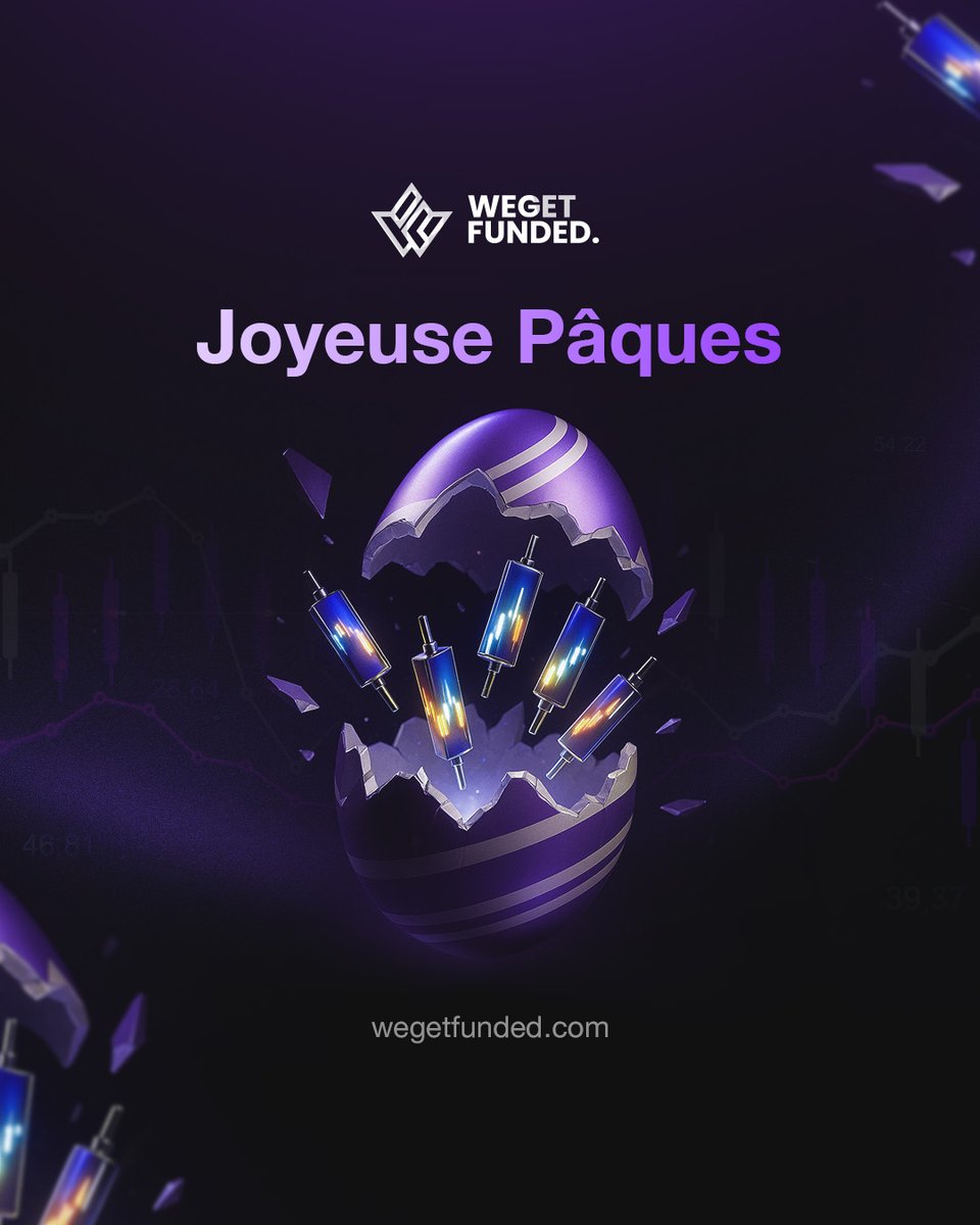 WeGetFunded's tweet photo. Joyeuses Pâques à tous les traders de chez WeGetFunded !
Chez nous, même les œufs cachent des bougies.

Et vous, quel est le plus beau trade que vous ayez "découvert" récemment ?
Partagez-le en commentaire.

#WeGetFunded #TraderLife #PropFirm #FinanceDeMarché #JoyeusesPâques #Pâques2025 #AnalyseTechnique #MarchésFinanciers #TradingFrançais #CommunautéTrading #TraderFrancophone #TradingLifestyle #ChallengeTrading #FinanceIndépendante #TradersFinancés