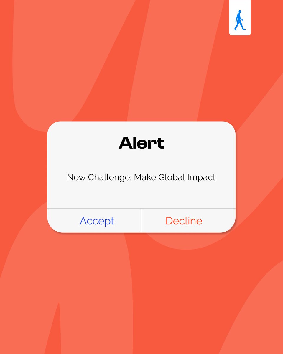 Tell us, if you had the chance to make a difference globally, where would you go?🤔

It’s time to take on a new challenge🤩
Pack your bags, your adventure starts NOW!🔥