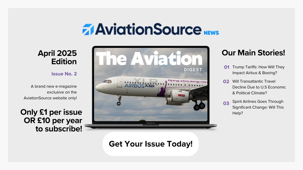 AvSourceNews's tweet photo. ✈️✈️✈️THE AVIATION DIGEST!✈️✈️✈️
We are not far away from Issue No. 2 of The Aviation Digest being released.
Be sure to subscribe to the magazine ahead of it's release!
Subscribe here ---> https://t.co/AgsCIHi3iQ
#AviationSource #TheAviationDigest #Trump #SpiritAirlines #Transatlantic #Travel #Aviation