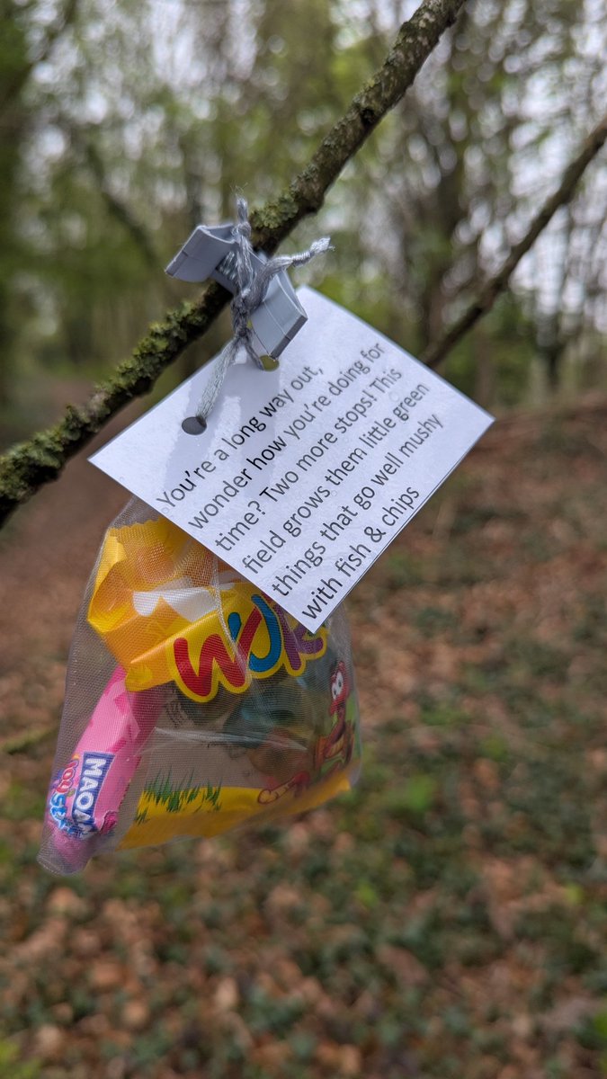 Regular site inspection on one of our local sites revealing missed Easter Hunt clues 😊
#easter